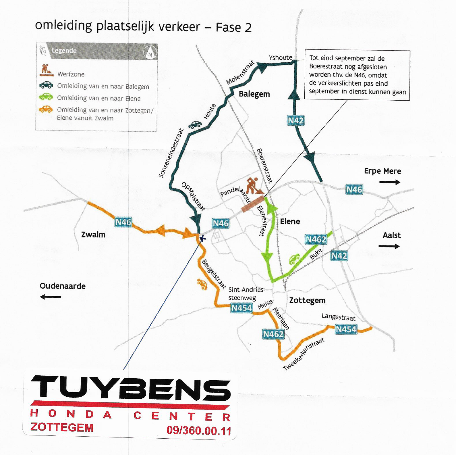 Tuybens showroom Showroom Honda wagens